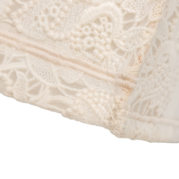 Pre-Loved Dior Small D-Lace Embroidery Book Tote - Picture 11 of 12